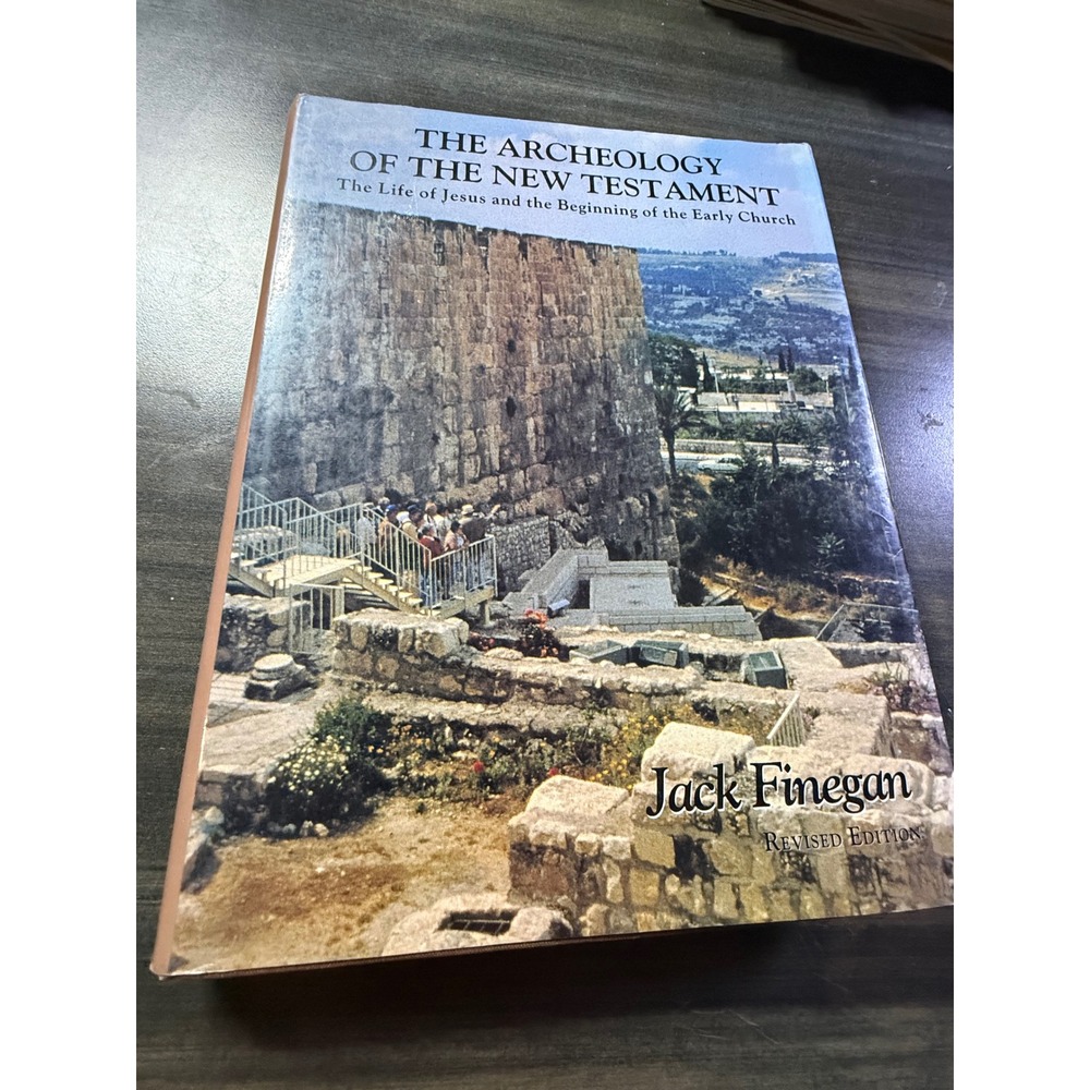 The Archeology of the New Testament Jack Finegan Revised Edition Paperback Book